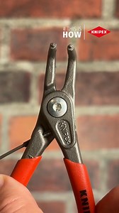Tired of dealing with overstretched outer rings on shafts? Discover the KNIPEX precision circlip pliers for outer rings 49 41 A11, featuring built-in overstretch protection. And here's a pro tip: you can easily adjust it with an Allen key for even more precision. Did you know about this handy feature? ➡️ https://www.knipex.com/p/49-41-A11 #knipex #tools #pliers #madeingermany #mechanican #mechanicalengineering | Knipex