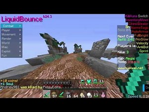LiquidBounce b24.3 [1.8 Hacked Client] Hypixel Skywars