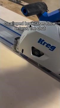 Free Woodworking Plan: Scalloped Bookcase