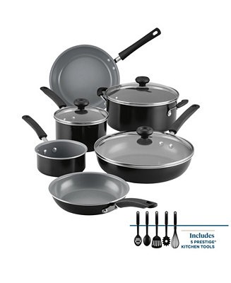 Farberware Easy Clean Pro Ceramic Nonstick 14-Piece Cookware Set - Macy's