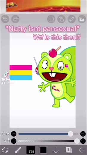 Reupload cause i forgot to edit out the notif lol #htf #happytreefriends #nutty #nuttyhtf #pansexual #lgbtqa #headcanon #sexualityheadcanon