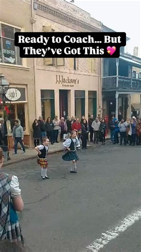 ScotDance Sacramento on Instagram: "Little steps. Lasting love. 💖 Two tiny dancers, sixteen pas de basques at Victorian Christmas in Nevada City… and one of them is still dancing with us seven years later. #scotdancesacto #highlanddance #sacramento #nevadacityvictorianchristmas"