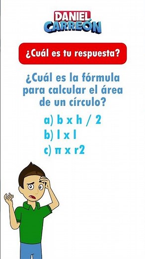¿Cuál es la fórmula para calcular el área de un círculo?
