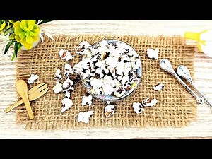 Mini popcorn | ASMR satisfying cooking | How to make mini popcorn