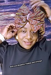 6.4K views · 67 reactions | Simplest Ankara Bow tie Headwrap Tutorial  | African Beautiful Fashion and Lifestyle | Facebook