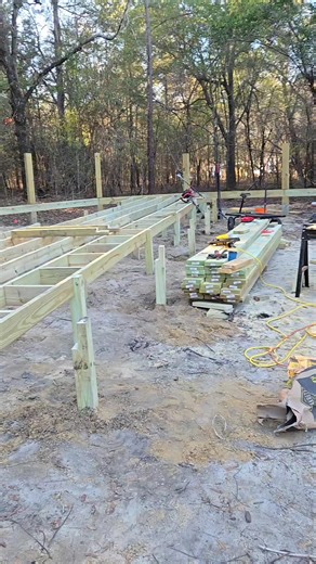 50 ft. Octagon shape Deck for a Yurt