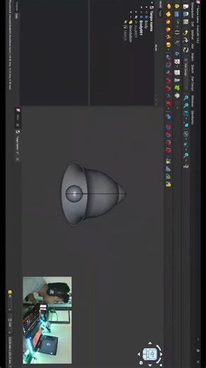 Tutorial FreeCAD v1.0.2 - Part Design Lonceng #freecad #freecadtutorial #3dcad