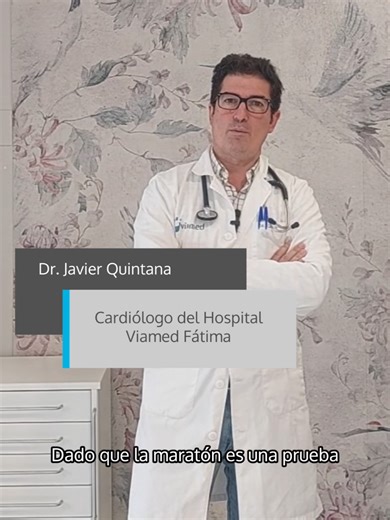 Tenemos un mensaje para los corredores 🏃‍♂️ del Maratón de Sevilla: antes de ponerte el dorsal, revisa que tu corazón está listo para el reto. En este reel, nuestro cardiólogo de 🏥 Viamed Fátima, el 👨‍⚕️ Dr. Javier Quintana, te cuenta por qué es clave realizarte un estudio cardiológico previo y qué información nos aporta cada prueba. En nuestro hospital realizamos: 🫀 Electrocardiograma → para analizar el ritmo de tu corazón. 🫀 Ecocardiografía → para ver su estructura y cómo está funcionando
