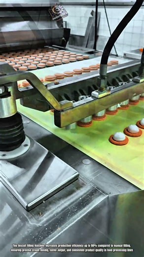 Innovation Biscuit Filling Machine Tools : How to Apply Cream Fast and Precise