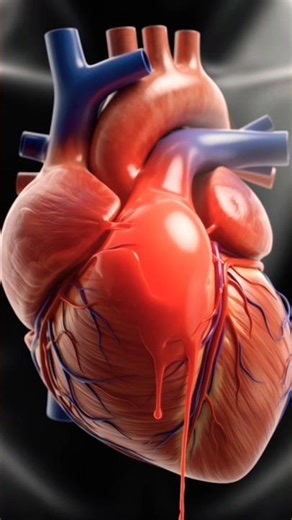 This Is What Actually Happens Inside Your Heart During a Heart Attack #shorts #heartattack