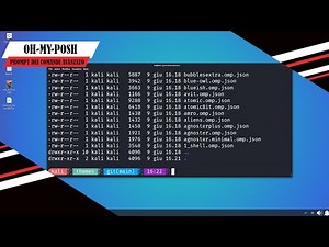 Kali Linux - OH MY POSH un prompt altamente professionale (gratis ITA)