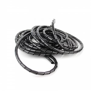 [Hot Item] 19mm PE Plastic Cable Protection Sleeve Spiral Wrapping Bands