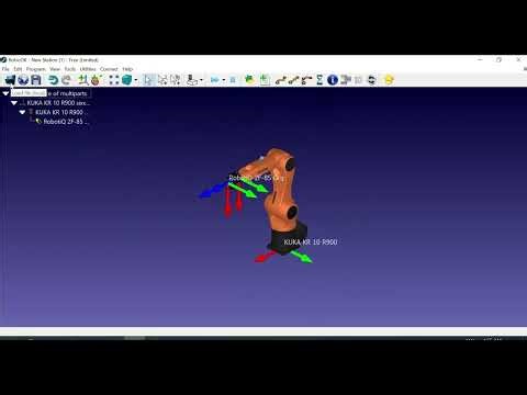 Multiparts pick and place RoboDK