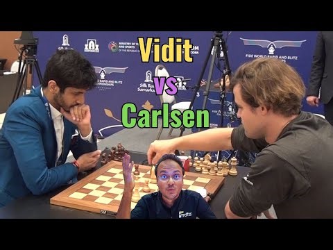 Knightmare but for whom? | Vidit Gujrathi vs Magnus Carlsen | World Rapid 2023