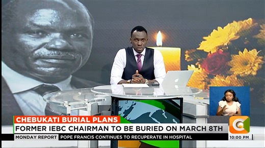 Chebukati Burial Plans: Former IEBC chairman to be buried on March 8th Family says Chebukati died from cardiac arrest #CitizenMondayReport Trevor Ombija | Citizen TV Kenya