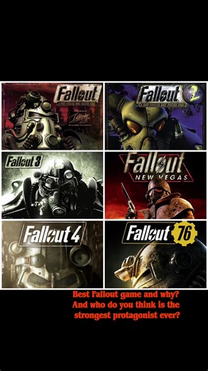 Best Fallout Game and Strongest Protagonist Discussion