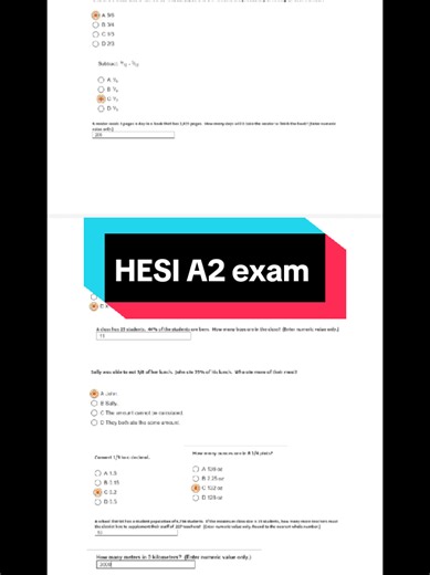 Struggling to pass your HESI A2 exam,Get all versions of updated 2026 hesi A2 exam! #hesi #hesia2 #hesia2exam #hesiexamhelp #nursingstudent