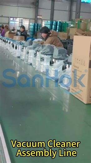 High-Performance Vacuum Cleaner Assembly Line, Canister and Robot Vacuum Models