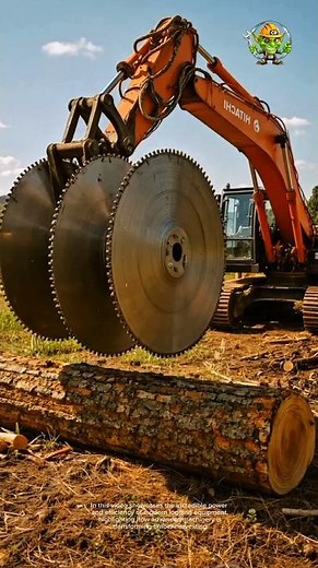 Modern Logging in Action: Heavy Machinery & Precision Power