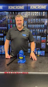 4.2K views · 32 reactions | How to use a Bottle Jack. Learn More: https://www.kincrome.com.au/workshop-equipment/lifting-materials-handling More Tool Tips: https://bit.ly/kincrometooltalk | KINCROME | Facebook