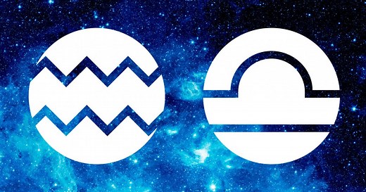 Compatibilité amoureuse Verseau / Balance