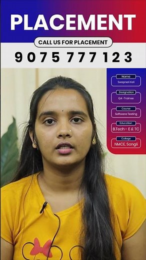 Best Testing Classes in Pune | IT Training & Placement Institute | Job Placement!