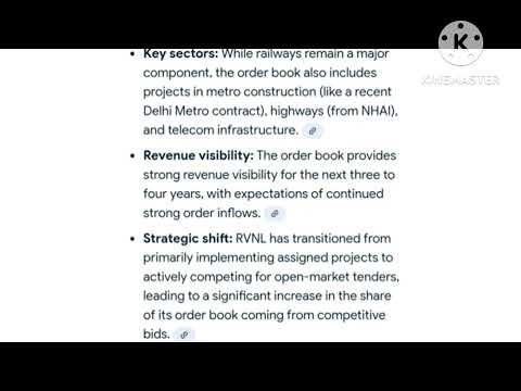 RVNL की खबर #rvnl #StockMarketIndia #Multibagger2025 #RailwayStocks #RVNLStock #IndianRailways