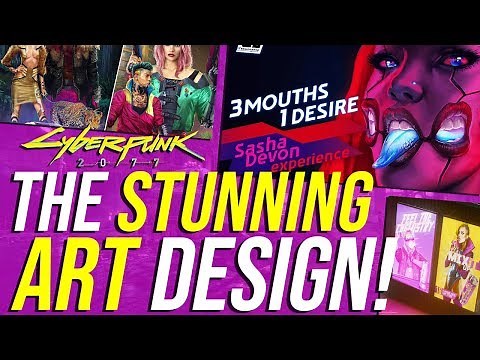 Cyberpunk 2077's Art Design, Direction & Philosophy!