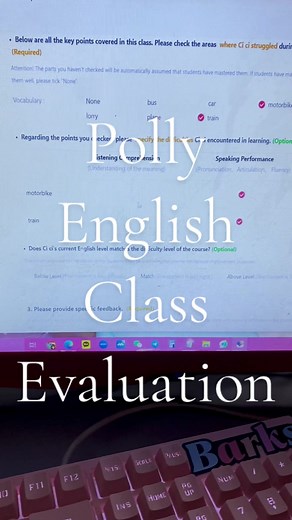 Polly English Class Evaluation Insights