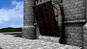 Castle Drawbridge Side View Mediavel Stock Motion Graphics SBV-300309033 - Storyblocks
