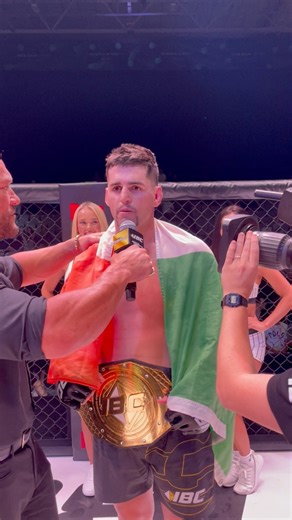 Issac Hardman first words after brutal knockout statement in the IBC 🔥 #HardmanTowns #IBC #FightGame #MainEvent #KayoSports #BrawlingChampionships International Brawling Championship | Australian Boxing Central