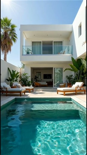 Backyard Turned Into Luxury Pool Villa | Amazing Transformation