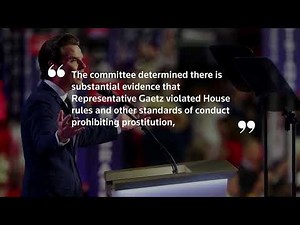 House panel finds Matt Gaetz paid for sex and drugs | REUTERS