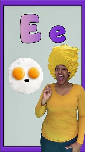 Hey, Mama Loopty, what sound does the letter E make?