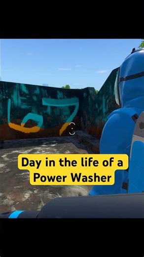 Day In The Life of a Power Washer #powerwashsimulator