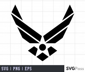 U.S. Air Force Logo | Military Clipart | SVG Cricut Cut File | Silhouette Cut File - Etsy Hong Kong