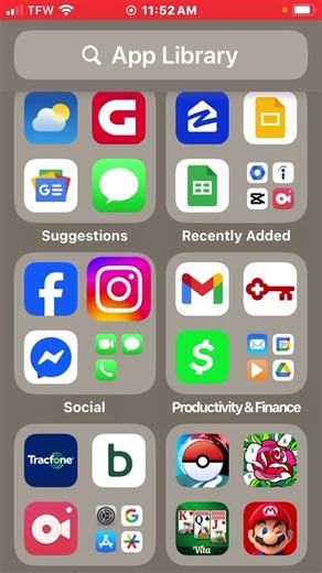 How to add an app back to your home screen from the app library on an iphone