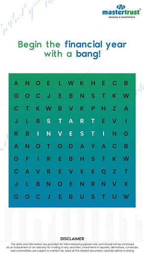 161K views · 14 reactions | Still puzzled about when to start your investment journey? Let the new financial year be your point of great beginning. #newfinancialyear #goals #investments #strategies #planning #money #wealth #portfolio #finance101 #finances #financialservices #mastertrust #37yearsofmastertrust | Mastertrust | Facebook