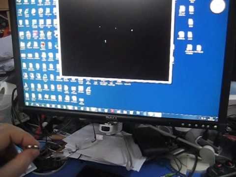 Wiimote IR camera viewing two and three LEDs