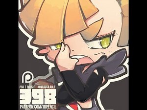 [ Part 1 - Real Time ] How to Draw Gladion from Pokemon Sun and Moon Episode 398