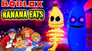 Dani y Julian!! Somos la BANANA DOBLE !! en ROBLOX BANANA EATS | Las Aventuras de Dani y Evan