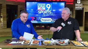Sports fans are in for a treat tonight as NEWS9 Sports on the Go hits the airwaves from 7 p.m. to 8 p.m. on FOX9 and WTOV9's digital platforms. Hosts Don Sloan and Bill Phillips will be broadcasting live from Seven Ranges Entertainment in Steubenville. Tune in for Monday Night Mayhem with Sports Friday on the Go for an exciting evening of sports coverage. | WTOV NEWS9