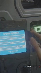 😉 The hardest puzzle to solve to hack the locked door in Aliens Isolation #alien