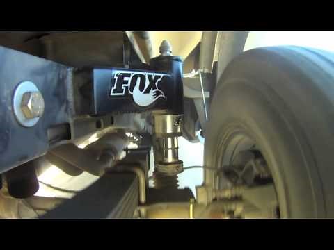 Fox 2.5 inch bump stops and National Leafs, Ford Raptor