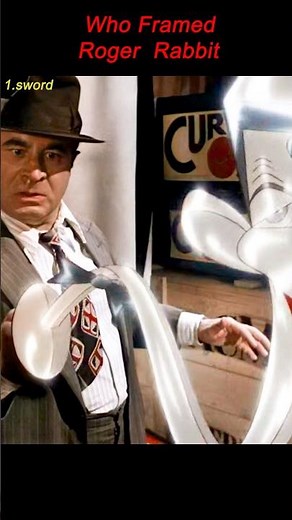 Who Framed Roger Rabbit (1988)｜Eddie vs Judge Doom Final Sword Fight Scene ⚔️😱🐰