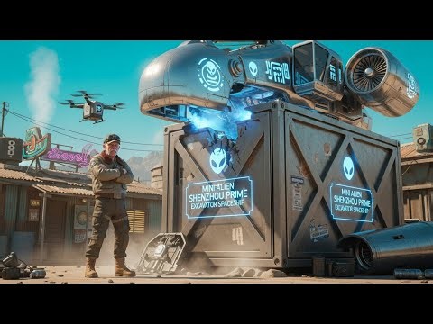 I bought a Mini Alien Shenzhou Prime Excavator Spaceship and THIS arrived! SCi-FI Story HFY