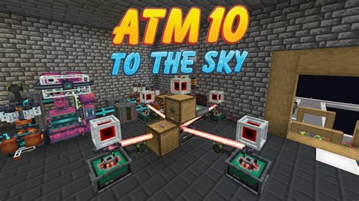 Atomic Reconstructor Automation | All The Mods 10 To The Sky Ep 31