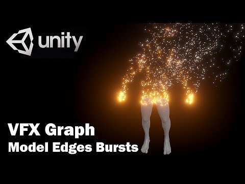 Unity VFX Graph：Model Edges Bursts