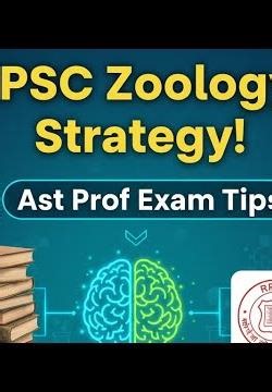 Strategically cracking assistant professor zoology exam