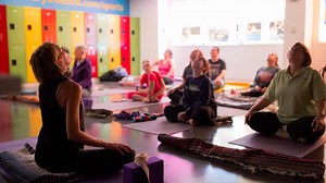 'Adaptive Yoga' Clinic offered to those with cognitive or physical differences at Mary Free Bed